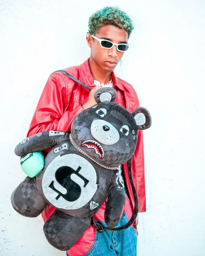 3AM NEVER SLEEP MONEYBEAR TEDDYBEAR BACKPACK Bags SPRAYGROUND