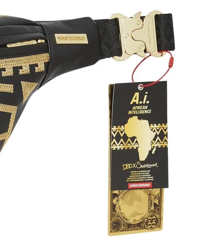 AI8 AFRICAN INTELLIGENCE PATH TO THE FUTURE II SAVVY CROSSBODY Bags SPRAYGROUND
