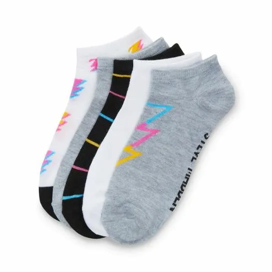 Accessories LIGHTNING BOLT LOW CUT SOCKS GREY MULTI Grey Multi Steve Madden Socks and Tights Accessories LIGHTNING BOLT LOW CUT SOCKS GREY MULTI Grey Multi Steve Madden Socks and Tights