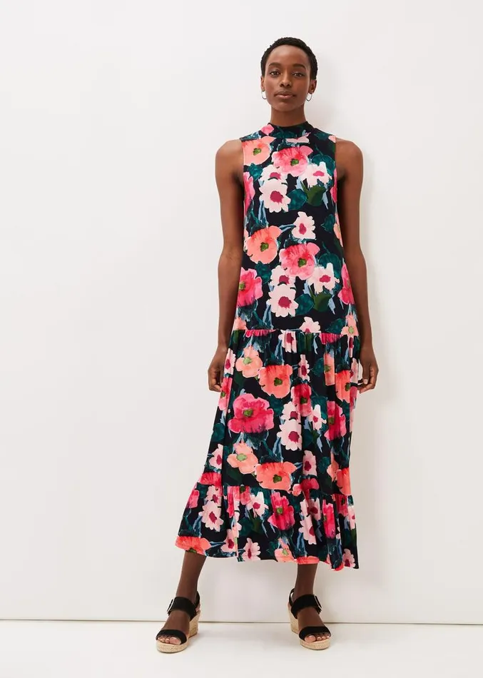 Adelia Floral Maxi Dress Multicoloured Women Phase Eight Dresses