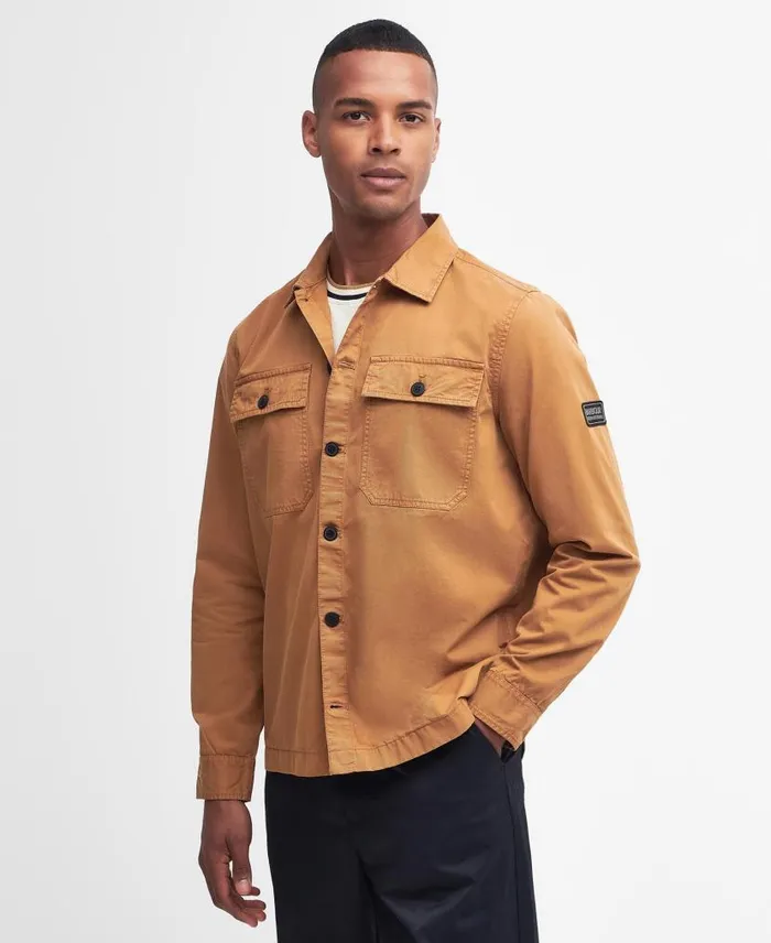 Adey Overshirt Desert Men Barbour Overshirts