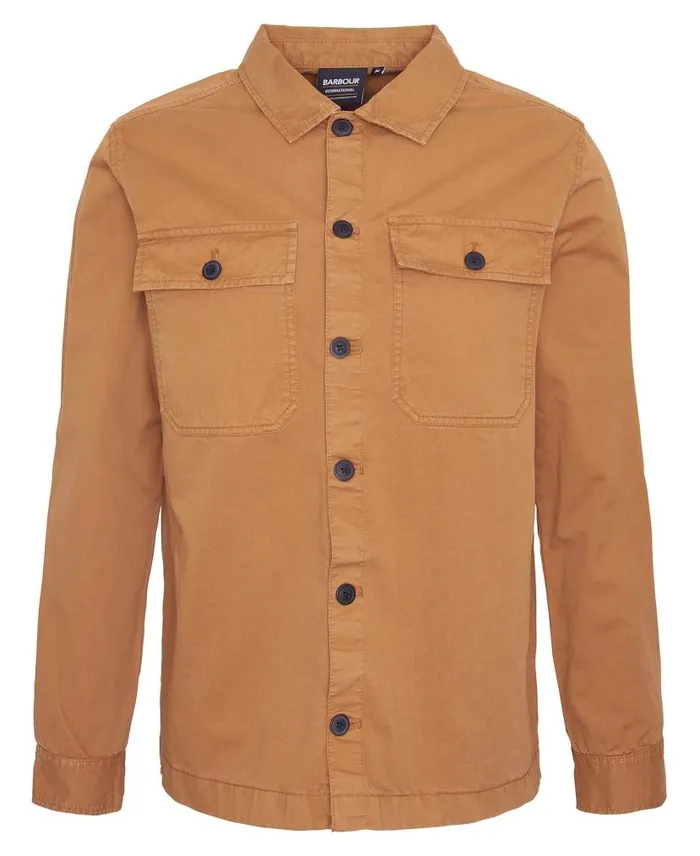 Adey Overshirt Desert Men Barbour Overshirts