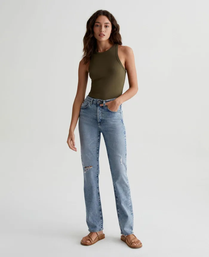 AG Jeans Denim Women Alexxis 22 YEARS DRIFTWOOD