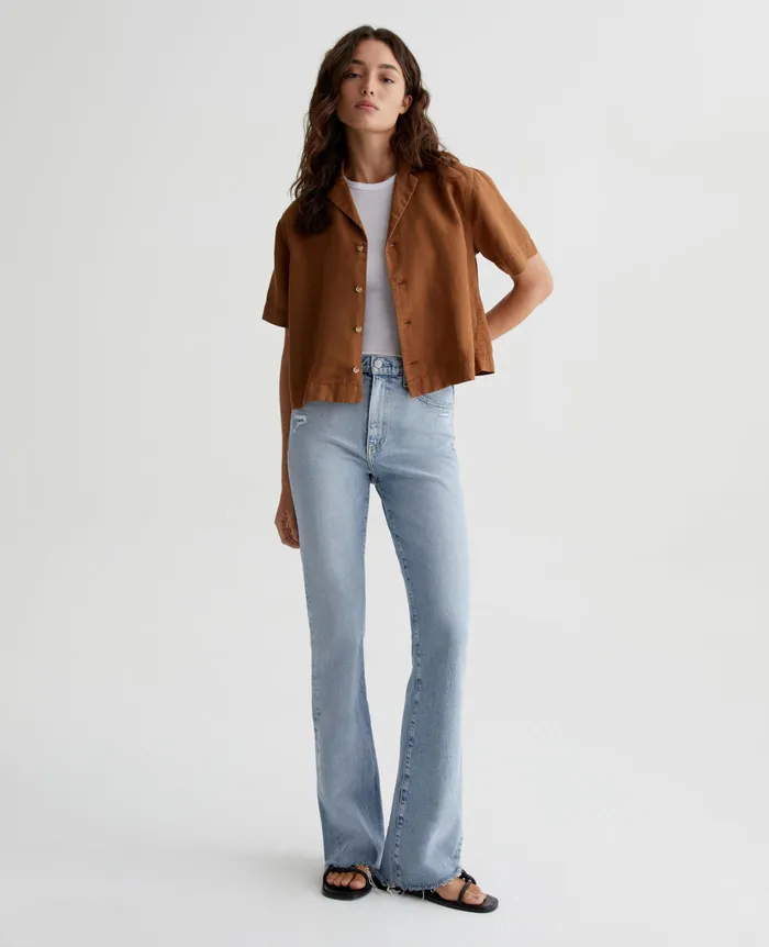 AG Jeans Denim Women Alexxis Boot WINDSWEPT
