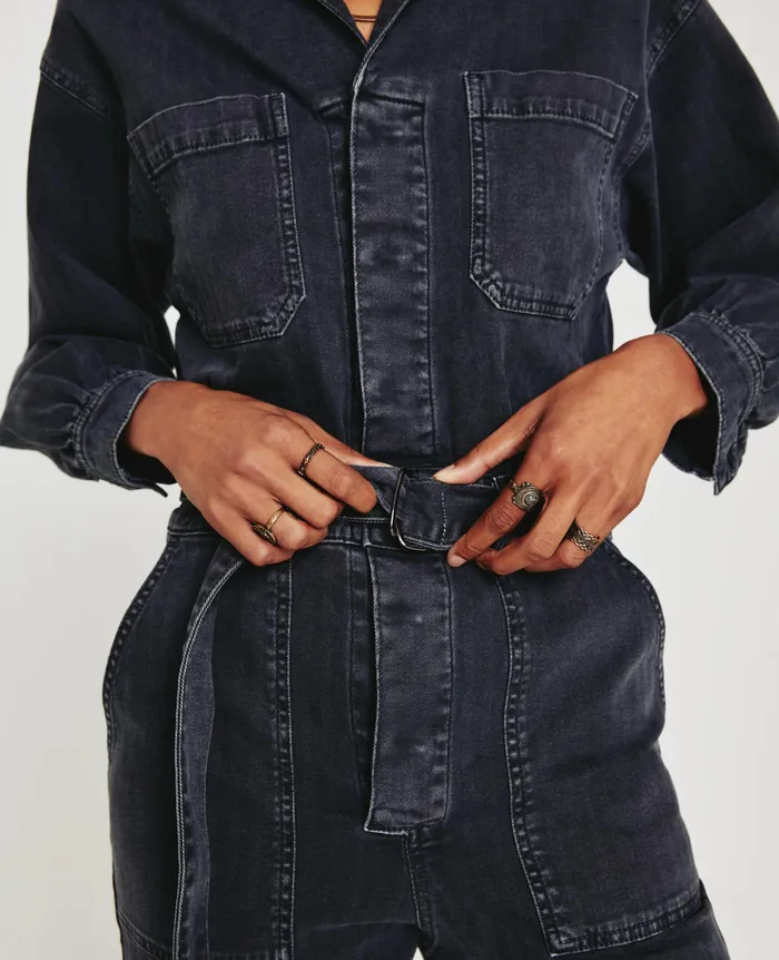 AG Jeans Dresses and More Women Ryleigh Jumpsuit SULFUR BLACK AG Jeans Dresses and More Women Ryleigh Jumpsuit SULFUR BLACK