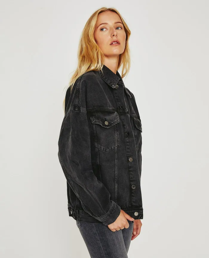 AG Jeans Jackets Women Kendrix Jacket 90S FADED BLACK AG Jeans Jackets Women Kendrix Jacket 90S FADED BLACK