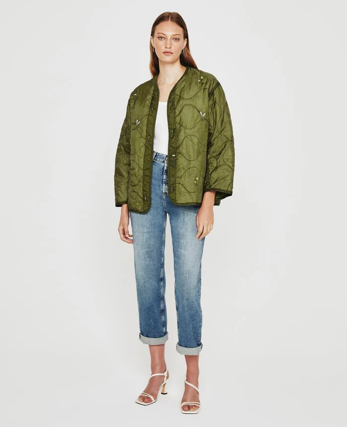 AG Jeans Jackets WomenMen Sage Jacket EB SUPER BLOOM VINTAGE GREEN AG Jeans Jackets WomenMen Sage Jacket EB SUPER BLOOM VINTAGE GREEN