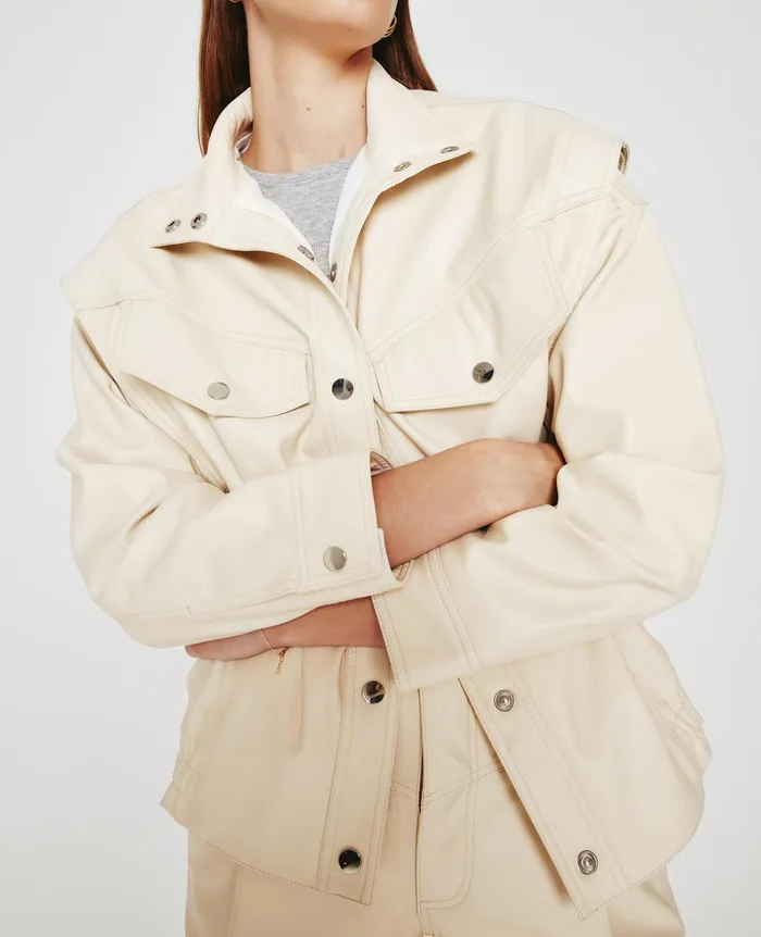 AG Jeans Jackets Women Santana Jacket IVORY DUST AG Jeans Jackets Women Santana Jacket IVORY DUST