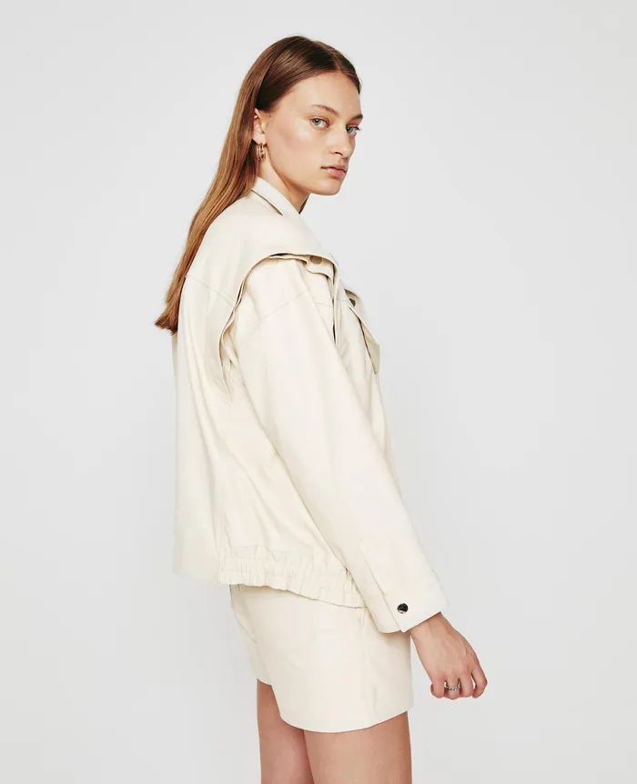 AG Jeans Jackets Women Santana Jacket IVORY DUST AG Jeans Jackets Women Santana Jacket IVORY DUST