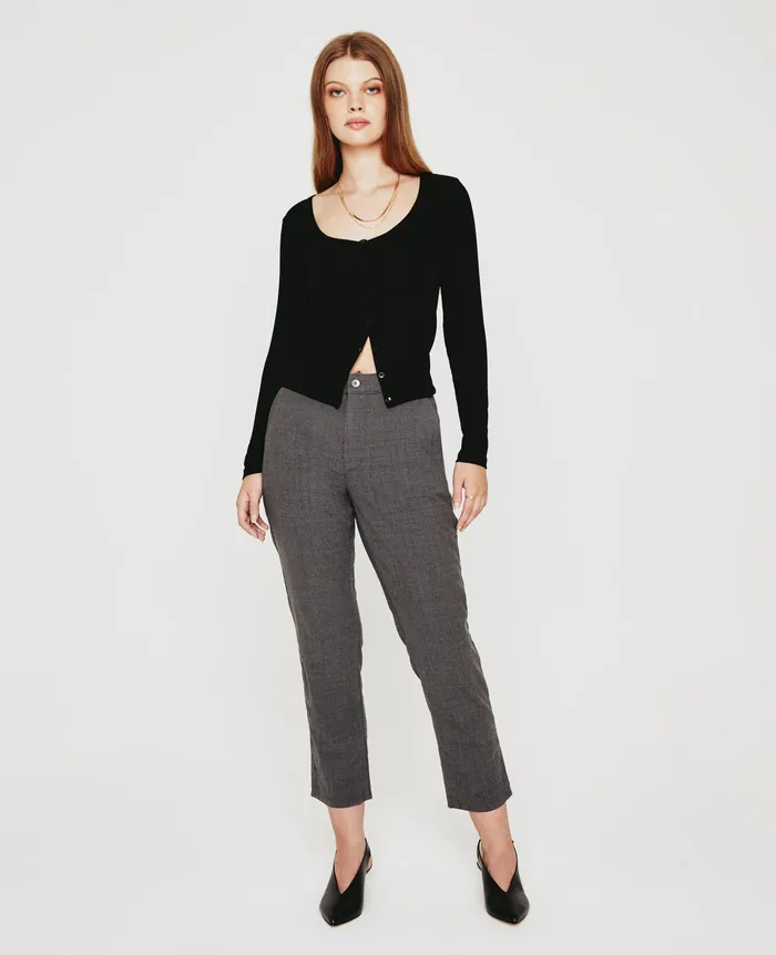 AG Jeans Pants Women Caden HEATHER GREY
