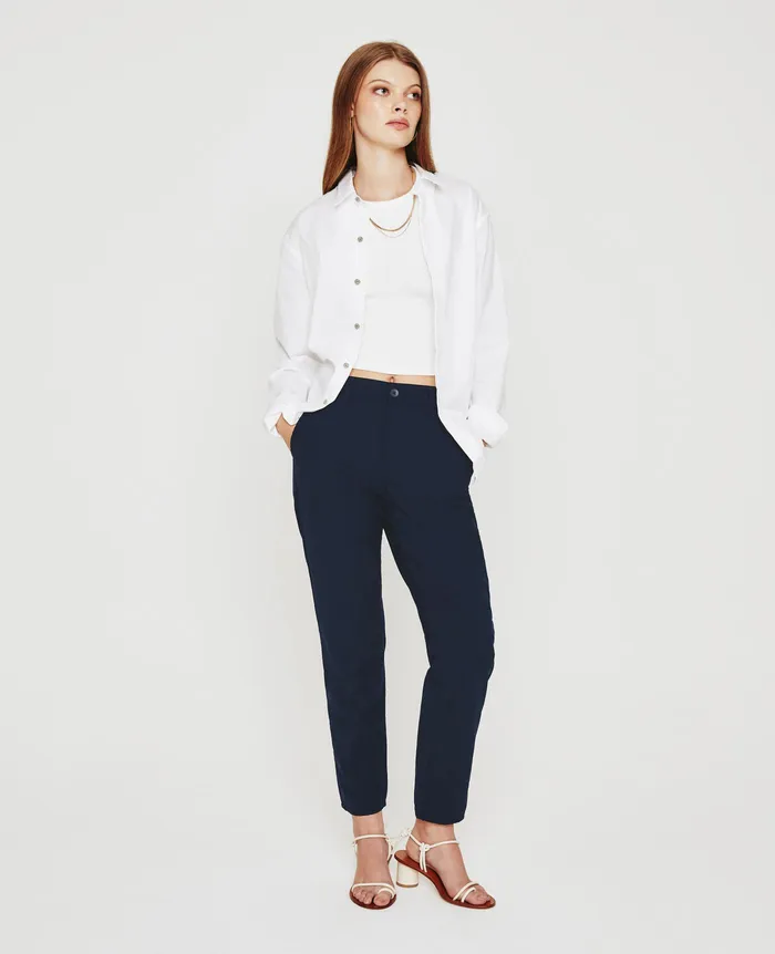 AG Jeans Pants Women Caden NAVY