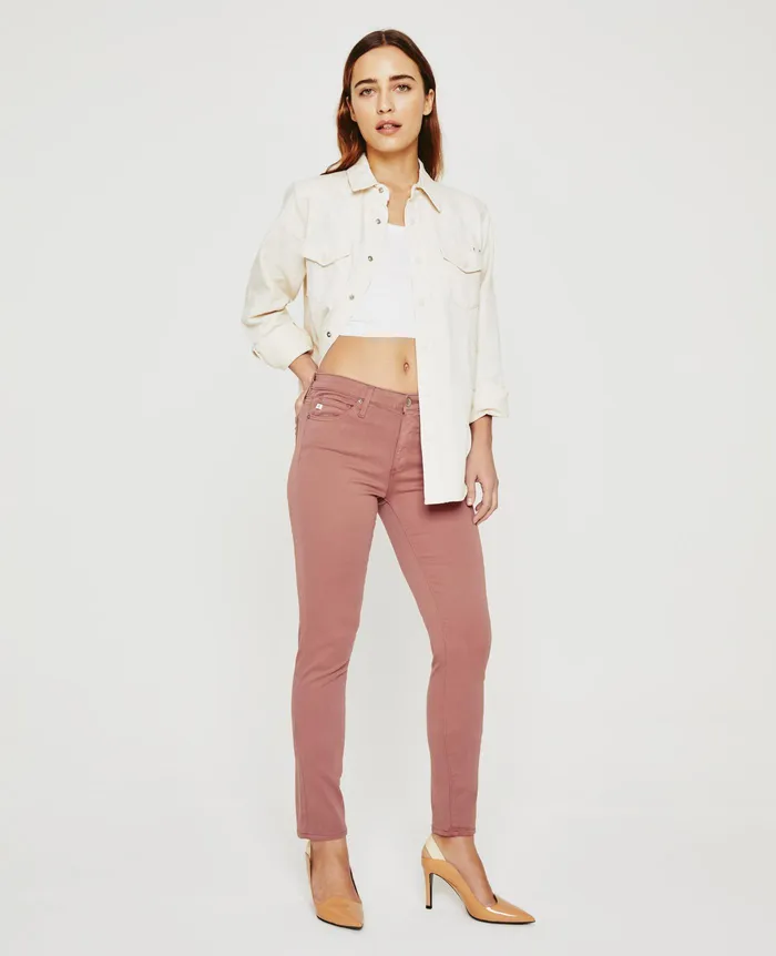 AG Jeans Pants Women Prima DUSTY BLUSH