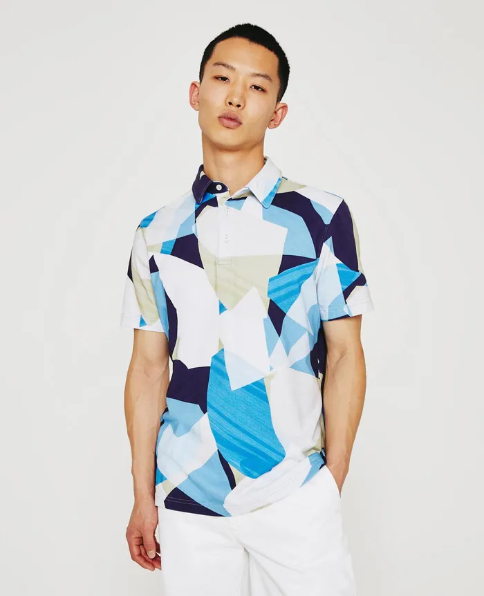 AG Jeans Polos Men Bryce Polo COLOR BLOCKS