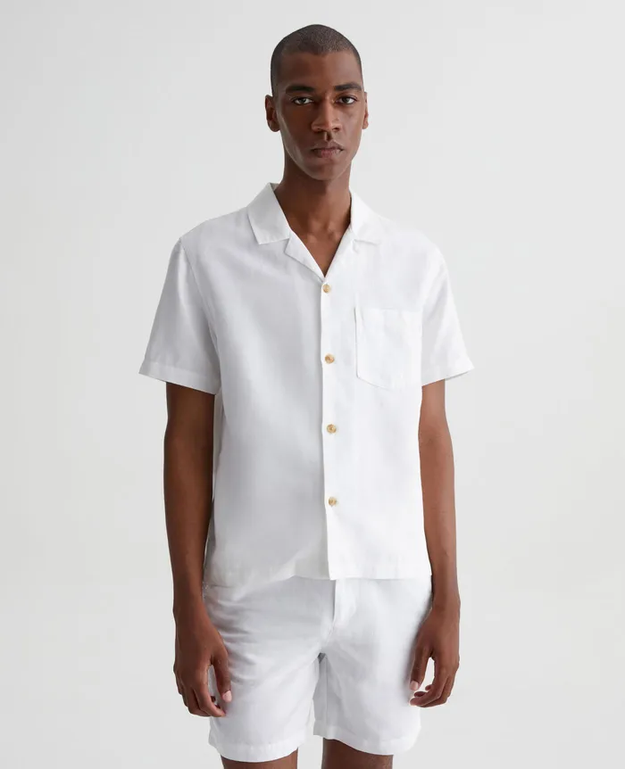 AG Jeans Shirts Men Foster Shirt WHITE