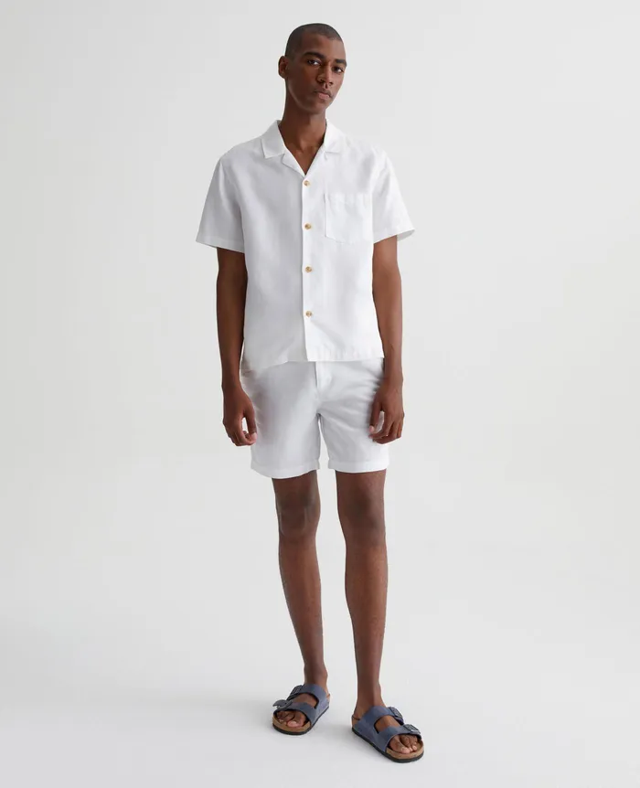 AG Jeans Shirts Men Foster Shirt WHITE AG Jeans Shirts Men Foster Shirt WHITE