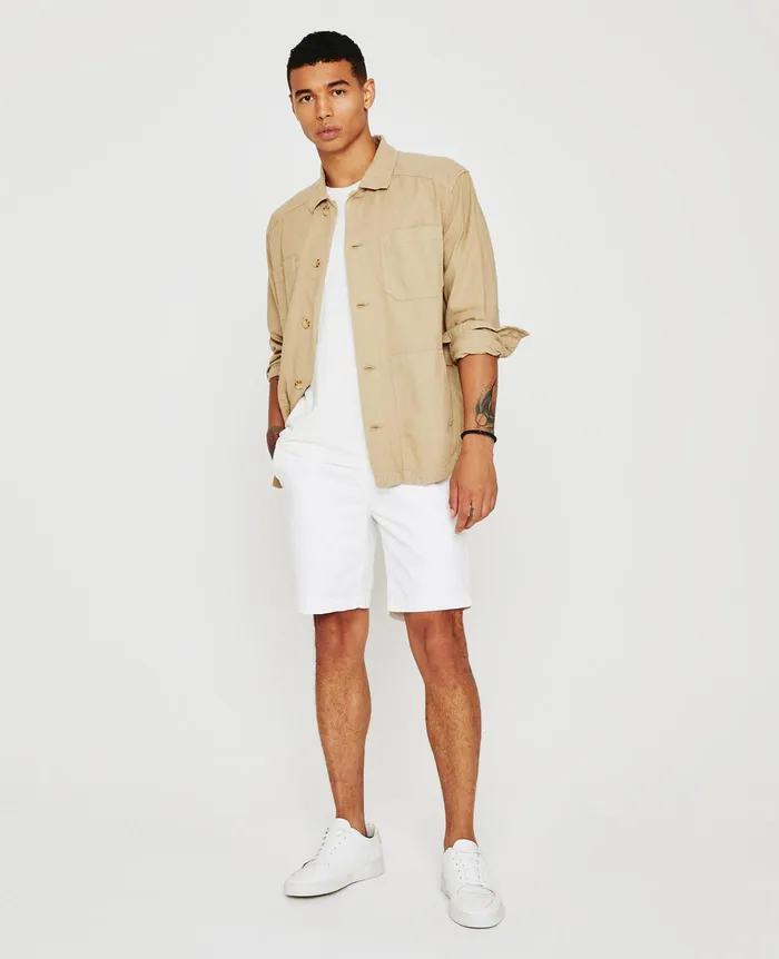 AG Jeans Shorts Men Wanderer Short WHITE