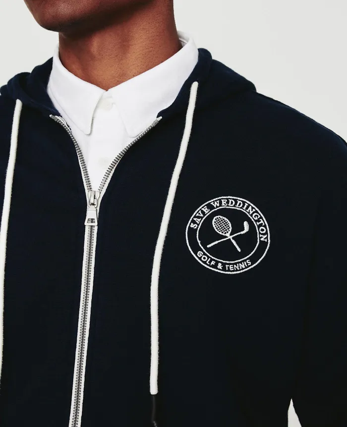 AG Jeans Sweatshirts Men Weddington Zip Hoodie EB WEDDINGTON CREST COURT NAVY AG Jeans Sweatshirts Men Weddington Zip Hoodie EB WEDDINGTON CREST COURT NAVY
