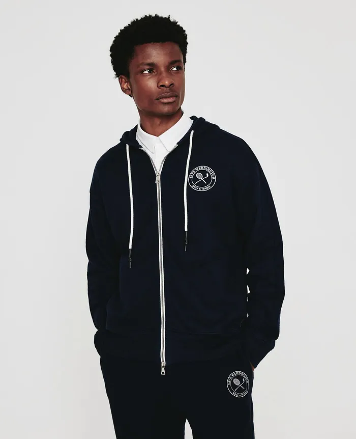 AG Jeans Sweatshirts Men Weddington Zip Hoodie EB WEDDINGTON CREST COURT NAVY AG Jeans Sweatshirts Men Weddington Zip Hoodie EB WEDDINGTON CREST COURT NAVY