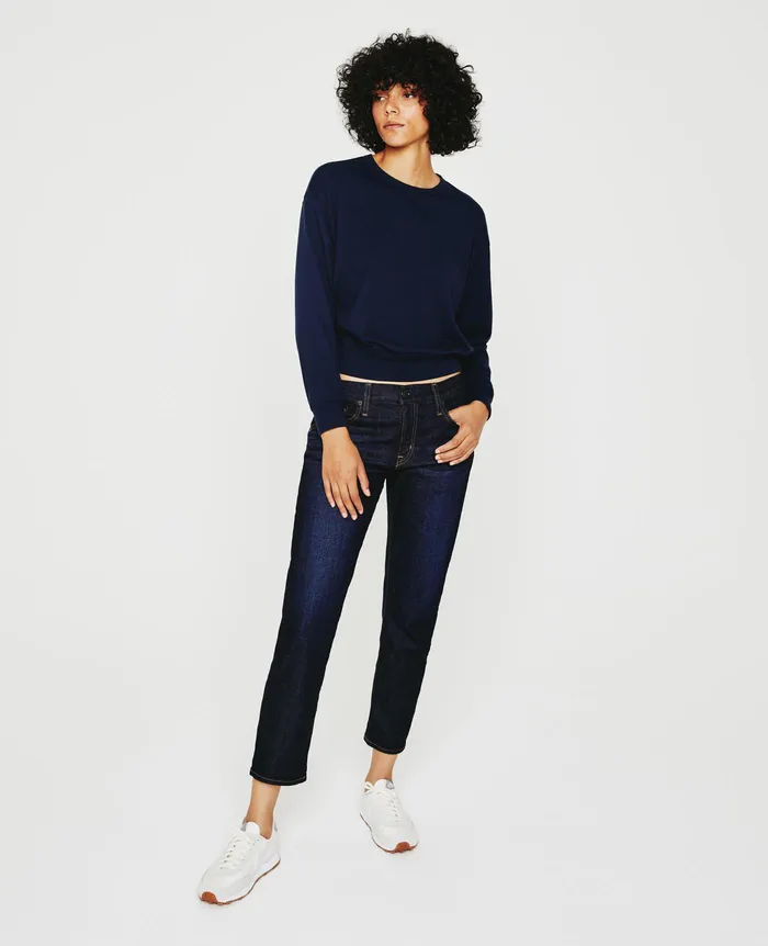 AG Jeans Sweatshirts Women Karter Pullover DEEP NAVY AG Jeans Sweatshirts Women Karter Pullover DEEP NAVY