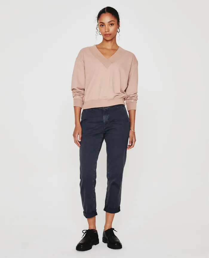 AG Jeans Sweatshirts Women Nova Vee ROSE CLOUD AG Jeans Sweatshirts Women Nova Vee ROSE CLOUD