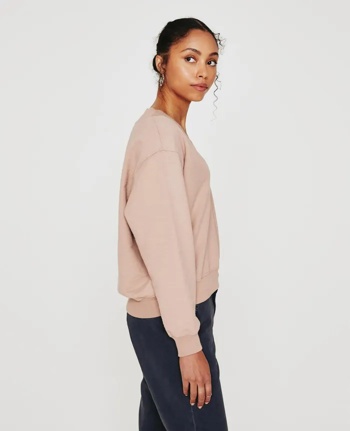 AG Jeans Sweatshirts Women Nova Vee ROSE CLOUD AG Jeans Sweatshirts Women Nova Vee ROSE CLOUD