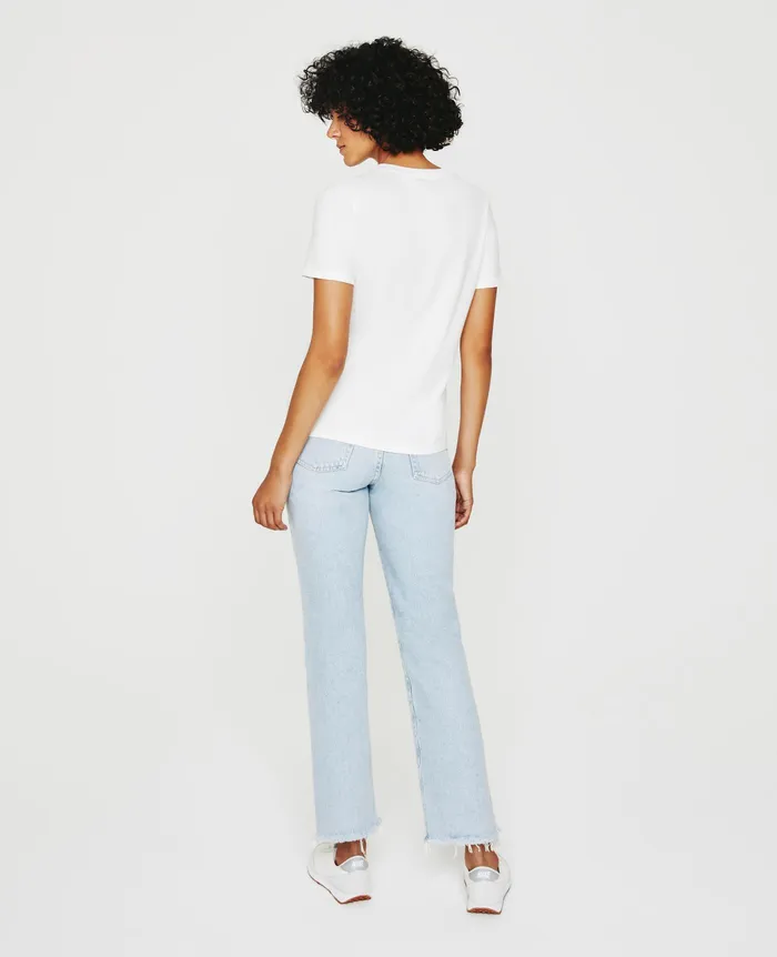 AG Jeans Tees and Tanks Women Jagger Crew IVORY DUST AG Jeans Tees and Tanks Women Jagger Crew IVORY DUST