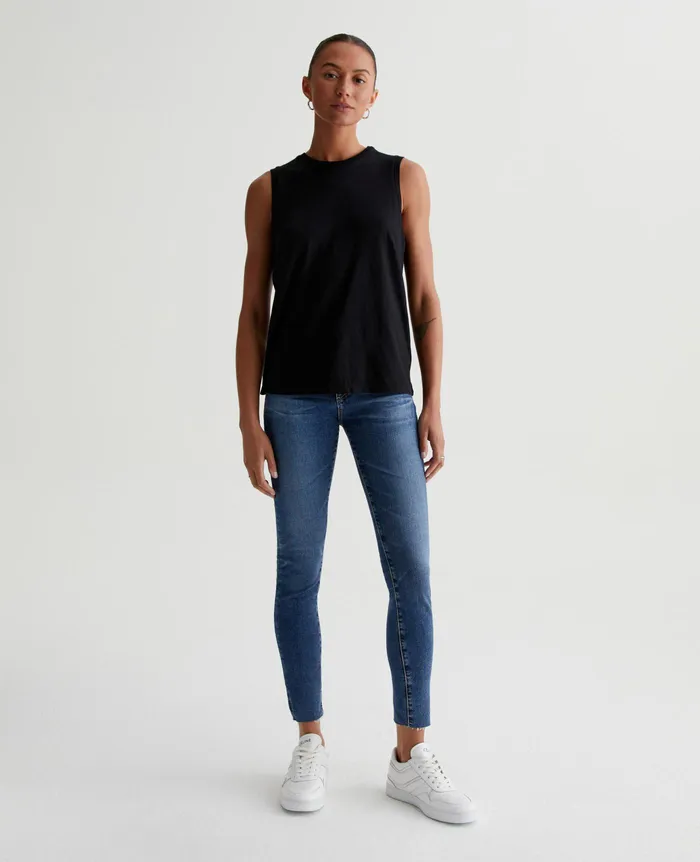 AG Jeans Tees and Tanks Women Jagger Muscle Tank TRUE BLACK AG Jeans Tees and Tanks Women Jagger Muscle Tank TRUE BLACK
