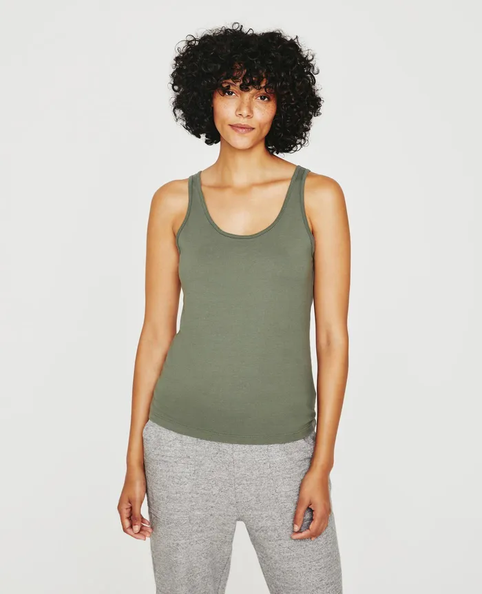 AG Jeans Tees and Tanks Women Jagger Tank HUNTER SAGE