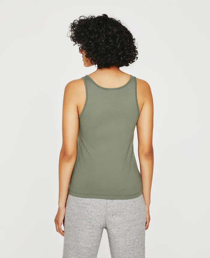 AG Jeans Tees and Tanks Women Jagger Tank HUNTER SAGE AG Jeans Tees and Tanks Women Jagger Tank HUNTER SAGE