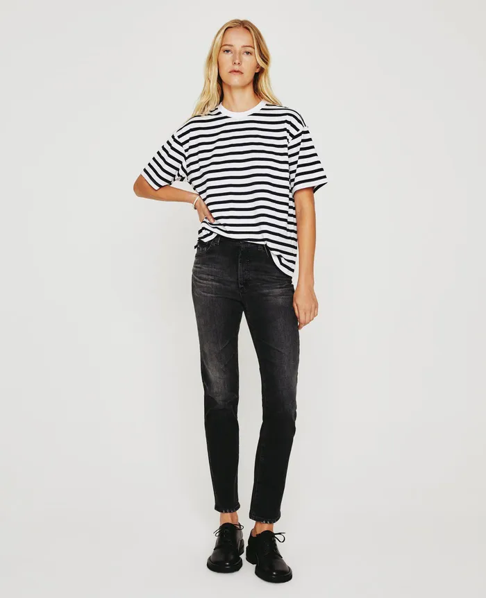 AG Jeans Tees and Tanks Women Karter ExBoyfriend TRUE WHITEDEEP AEGEAN AG Jeans Tees and Tanks Women Karter ExBoyfriend TRUE WHITEDEEP AEGEAN