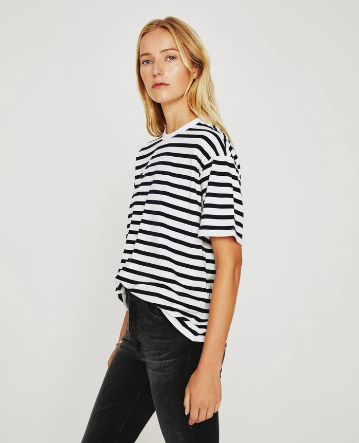 AG Jeans Tees and Tanks Women Karter ExBoyfriend TRUE WHITEDEEP AEGEAN AG Jeans Tees and Tanks Women Karter ExBoyfriend TRUE WHITEDEEP AEGEAN