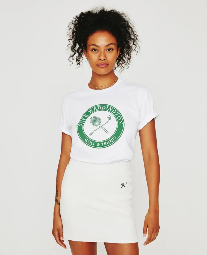 AG Jeans Tees MenWomen Weddington Crew WEDDINGTON CREST MATCH WHITE
