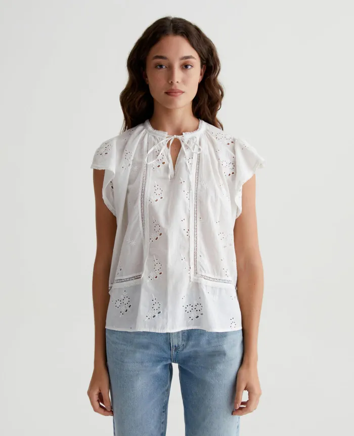 AG Jeans Tops and Shirts Women Khari Top TRUE WHITE