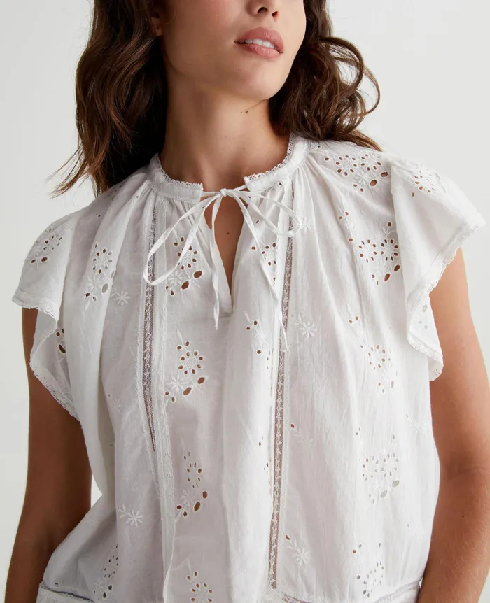 AG Jeans Tops and Shirts Women Khari Top TRUE WHITE AG Jeans Tops and Shirts Women Khari Top TRUE WHITE
