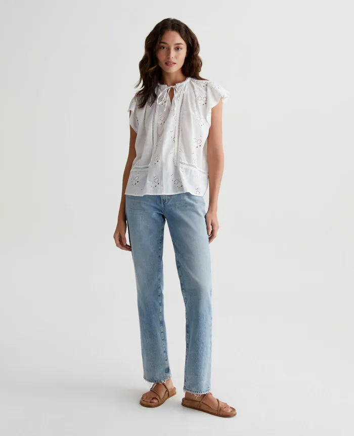 AG Jeans Tops and Shirts Women Khari Top TRUE WHITE AG Jeans Tops and Shirts Women Khari Top TRUE WHITE