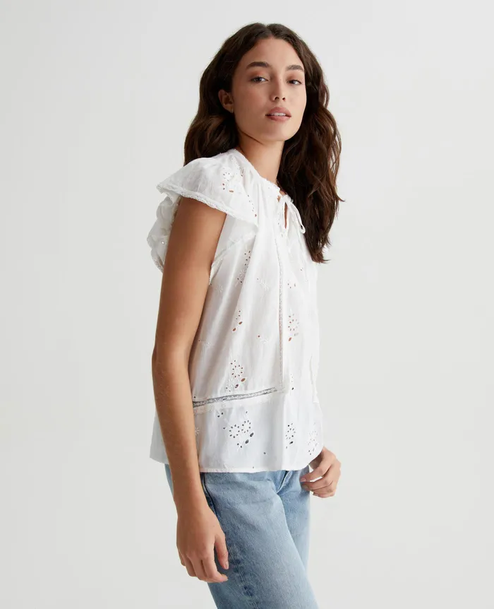 AG Jeans Tops and Shirts Women Khari Top TRUE WHITE AG Jeans Tops and Shirts Women Khari Top TRUE WHITE