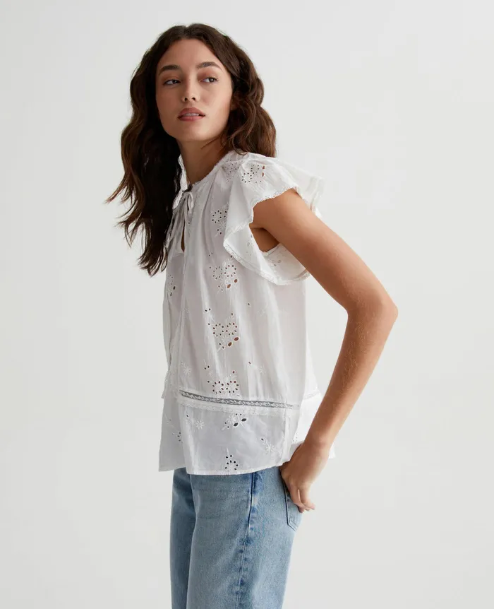 AG Jeans Tops and Shirts Women Khari Top TRUE WHITE AG Jeans Tops and Shirts Women Khari Top TRUE WHITE
