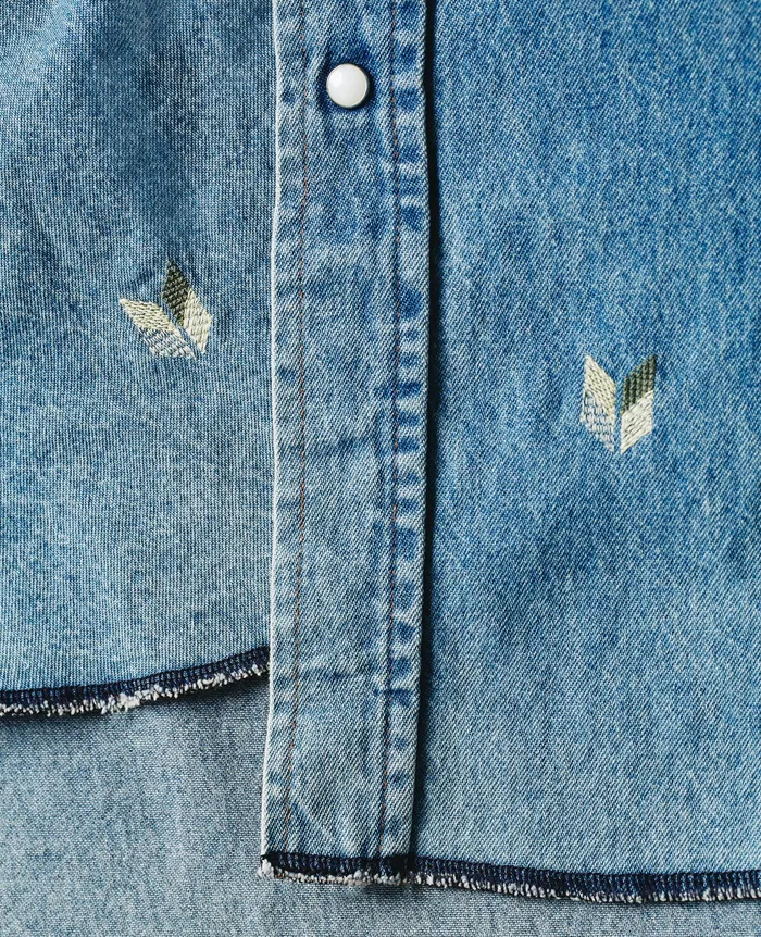 AG Jeans Tops and Shirts WomenMen Jasper Shirt EB BROKEN ARROW VINTAGE BLUE AG Jeans Tops and Shirts WomenMen Jasper Shirt EB BROKEN ARROW VINTAGE BLUE