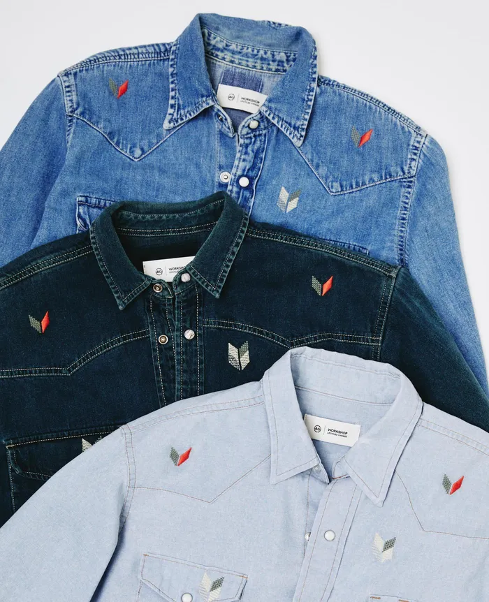 AG Jeans Tops and Shirts WomenMen Jasper Shirt EB BROKEN ARROW VINTAGE BLUE AG Jeans Tops and Shirts WomenMen Jasper Shirt EB BROKEN ARROW VINTAGE BLUE