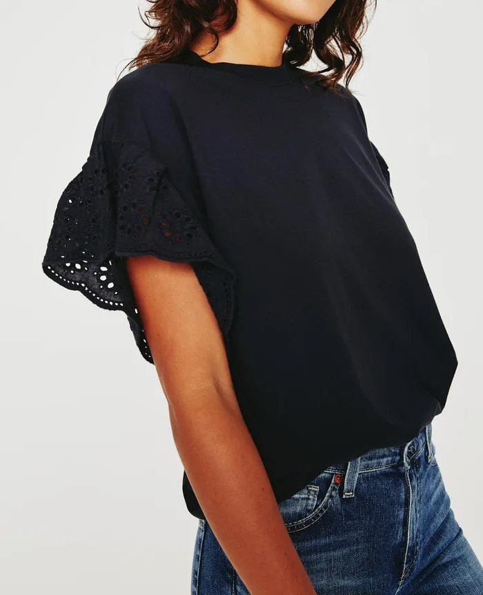 AG Jeans Tops and Shirts Women Sena Top EXBLACK AG Jeans Tops and Shirts Women Sena Top EXBLACK