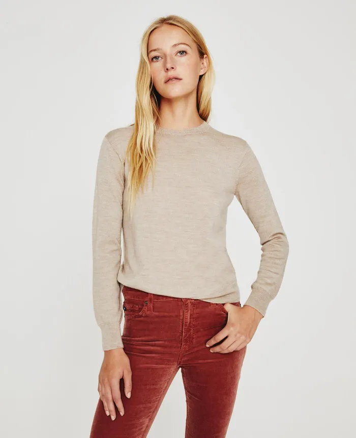 AG Jeans Tops and Shirts Women Zuri Crew OATMILK