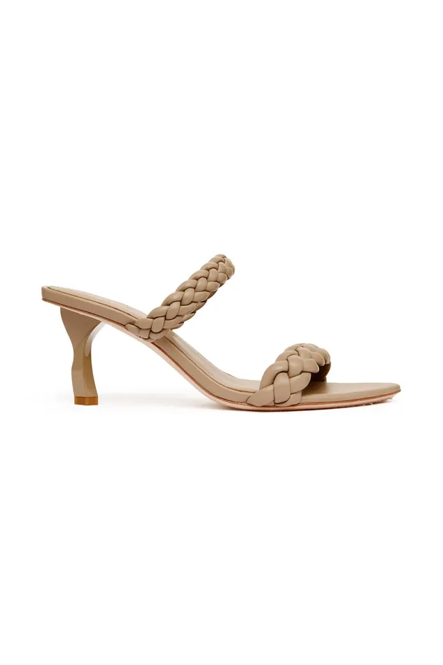 Aje Mirage Woven Sculptural Heel Willow Women Shoes