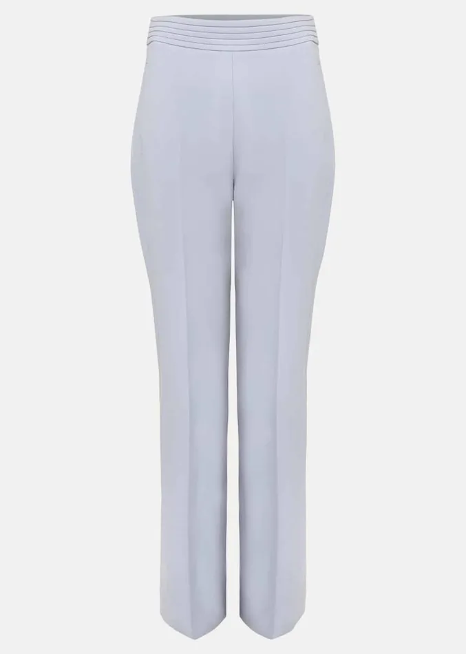 Alexis Pleat Waistband Suit Trouser Blue Women Phase Eight Trousers