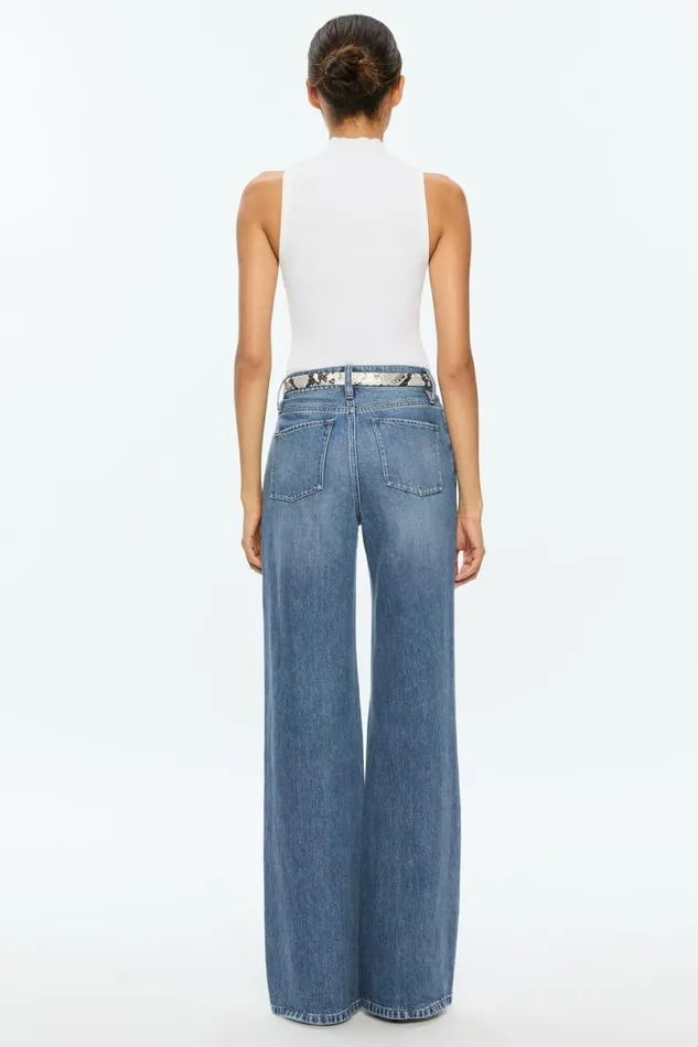 Alice Olivia Darcey Tank Soft White Women Tops