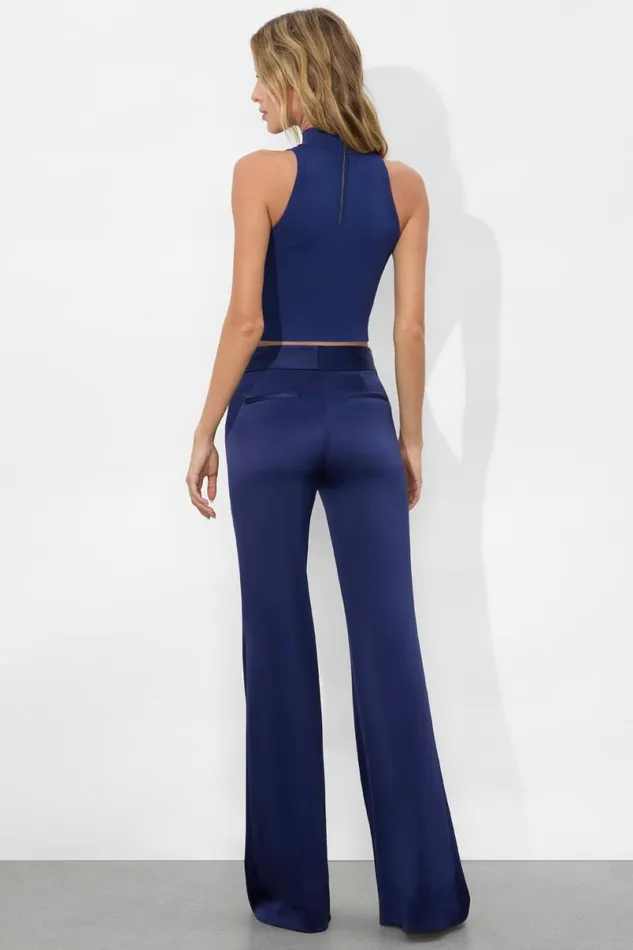 Alice Olivia Rydel Tank Midnight Blue Women Tops
