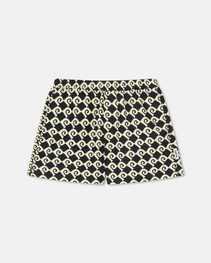 Amil Swim Shorts Diamond Check Men Nanushka Swimwear