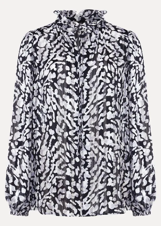 Amryn Abstract Blouse Carbonivory Women Phase Eight Shirts and Blouses