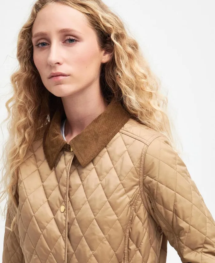 Annandale Quilted Jacket Hessian Women Barbour Quilted Jackets
