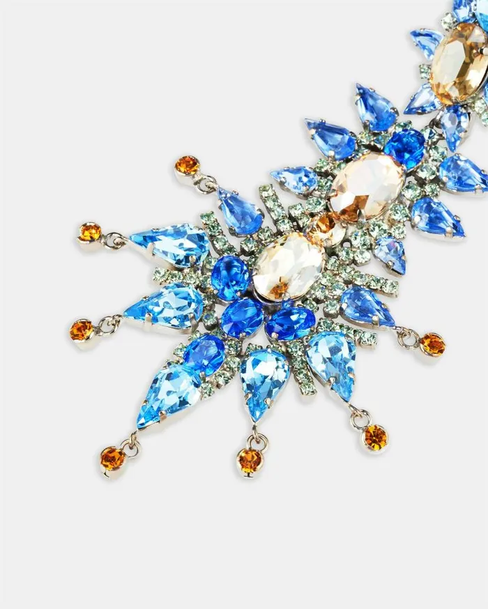 Aranka Earrings Blue Women Aquazzura Jewelry