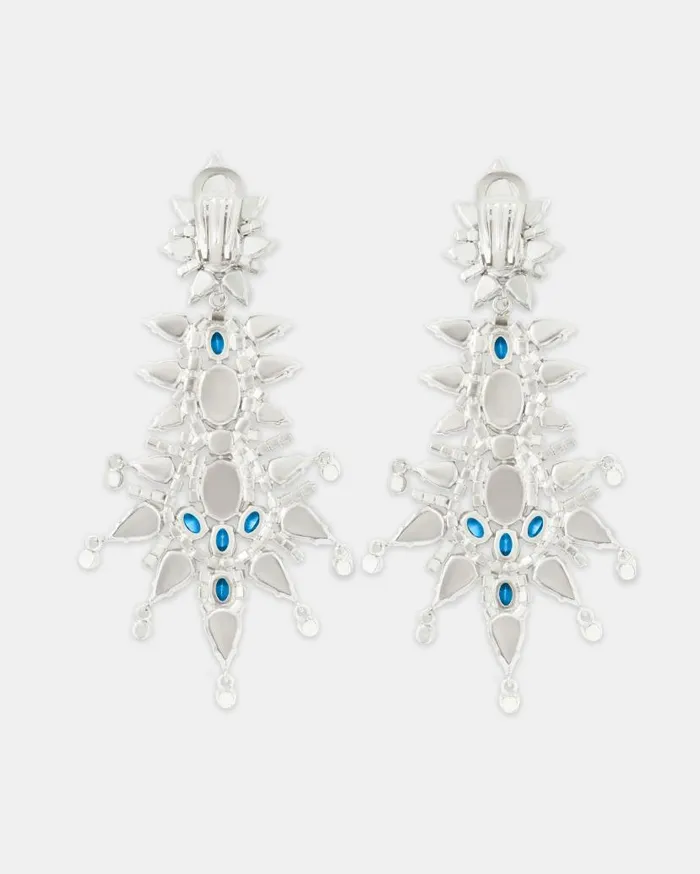 Aranka Earrings Blue Women Aquazzura Jewelry Aranka Earrings Blue Women Aquazzura Jewelry